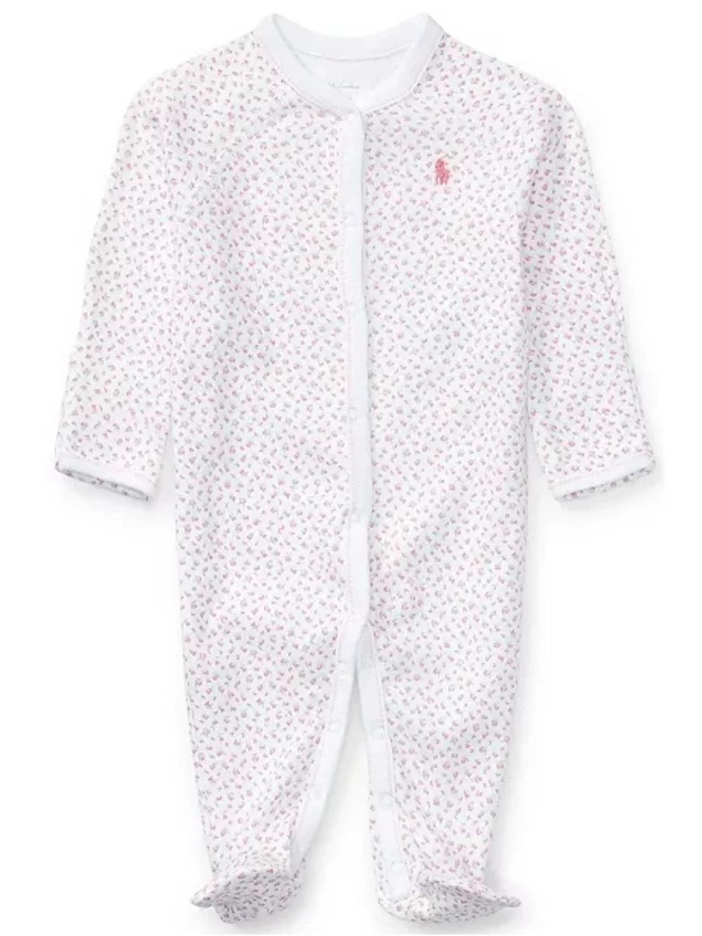 Polo Ralph Lauren Baby Girls Floral Cotton Coverall Floral print 6 Months
